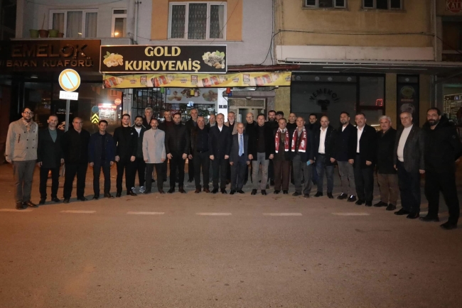 Başkan Taban saha çalışmalarını aralıksız sürdürüyor
