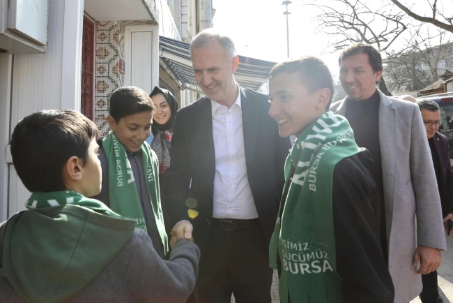 Başkan Taban saha çalışmalarını aralıksız sürdürüyor
