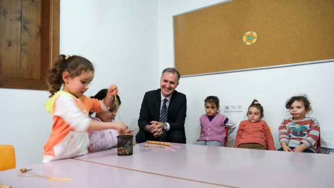 İnegöl'de çocuklar ana kucağıyla eğitim hayatına ilk adımı atacak