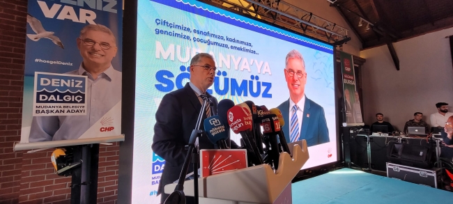 Başkan Adayı Deniz Dalgıç'a Mudanya'da yoğun ilgi