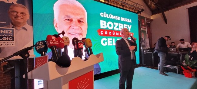 Başkan Adayı Deniz Dalgıç'a Mudanya'da yoğun ilgi