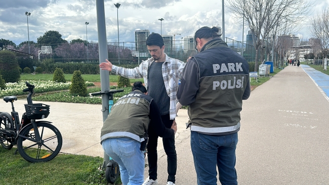 Bursa'da "Huzurlu Parklar" uygulaması yapıldı