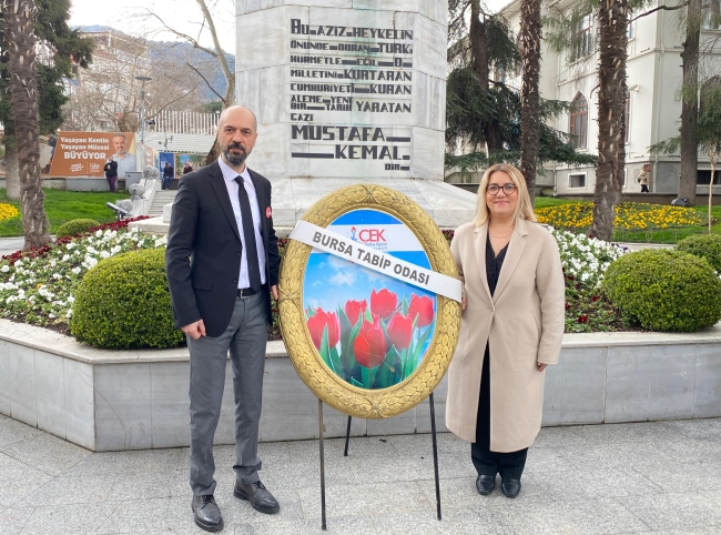 Bursa'da 14 Mart Tıp Bayramı kutlandı