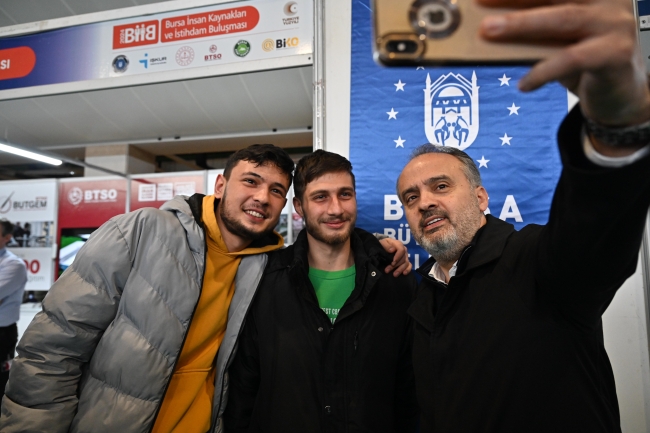 Başkan Aktaş, Hayat, Bursa'da gençlere güzel