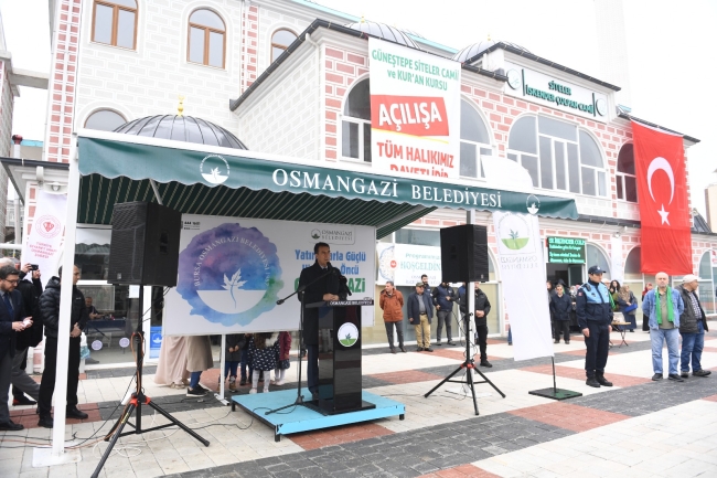 Güneştepe Siteler İsmail Çolpan Cami açıldı