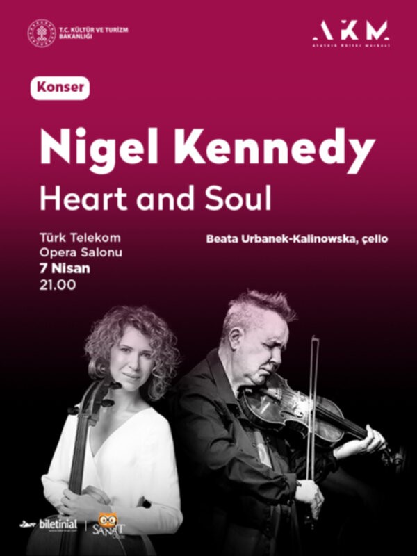 Nigel Kennedy İstanbul'a geliyor