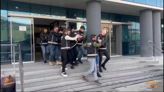 Bursa'da dev operasyon! Saniye saniye görüntülendi