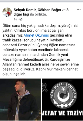 Motosikletli gençten acı haber geldi!