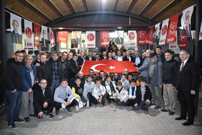 Davut Aydın seçim çalışmalarını sürdürüyor