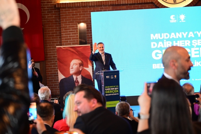 Başkan Adayı Dinçer Mudanya'ya ilişkin projelerini anlattı