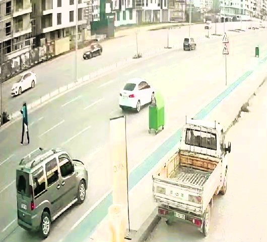 Otomobilin çarptığı yaya feci şekilde can verdi