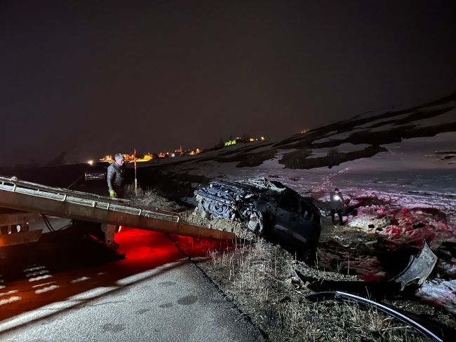 Erzurum'da trafik kazası