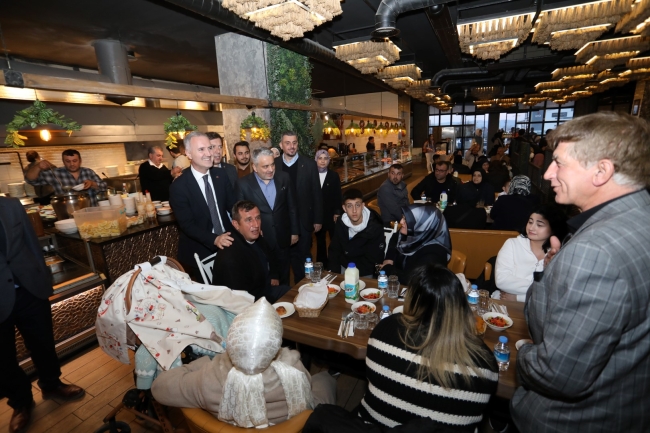 İnegöl protokolü şehit aileleri ve gazilerle iftarda buluştu