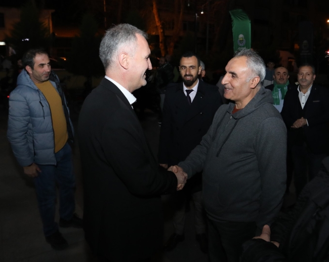 Hafız Abdurrahman Bozan İnegöllülerle buluştu
