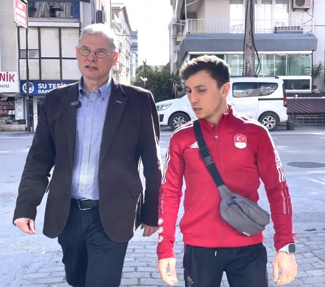 Deniz Dalgıç'tan milli sporcuya destek sözü