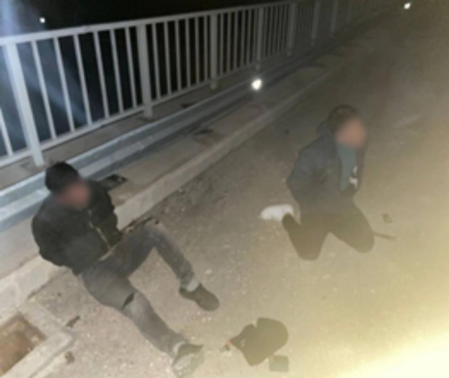 Bursa'da jandarma otoyol hırsızlarını suçüstü yakaladı