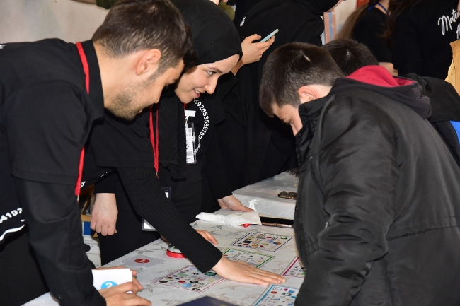 Balıkesir'de dünya matematik günü etkinliğine yoğun ilgi