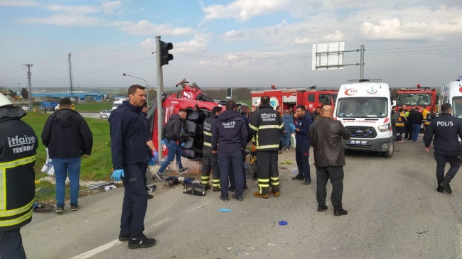 Feci kaza! Çok sayıda ölü ve yaralı var