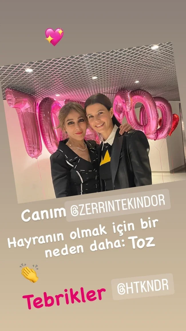 Beren Saat ile Zerrin Tekindor yıllar sonra bir arada