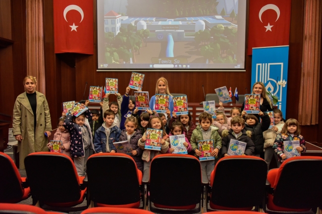 Bursa'da minik yüreklere su bilinci eğitimi verildi