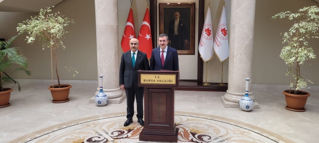 Cumhurbaşkanı Yardımcısı Cevdet Yılmaz Bursa'da