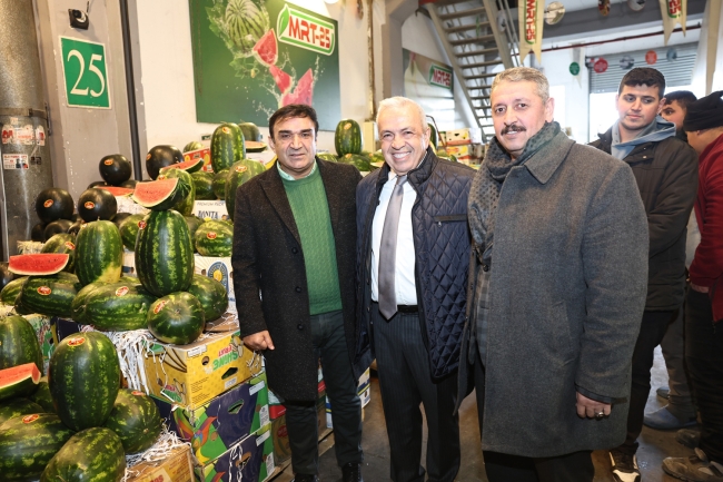 Şadi Özdemir Kent Hali'ni ziyaret etti