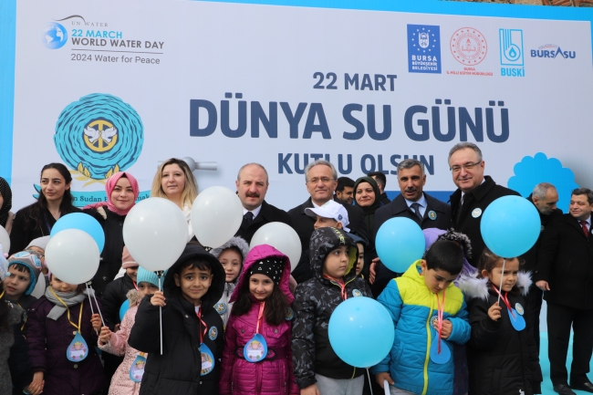 Bursa'da 'Dünya Su Günü' yürüyüşü gerçekleştirildi