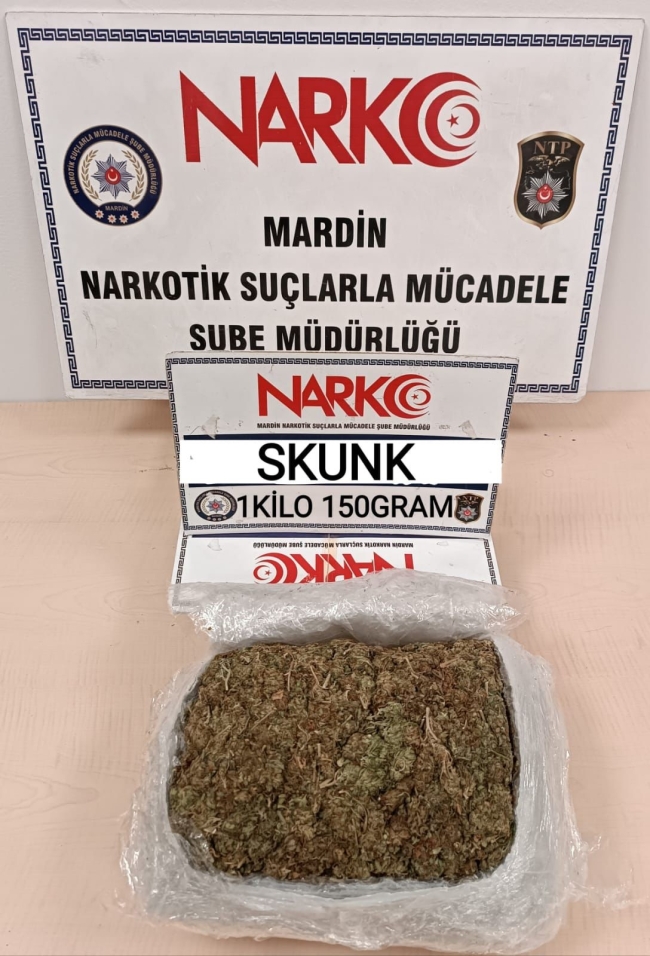 Mardin'de uyuşturucu operasyonu