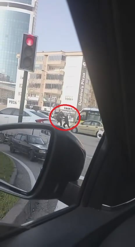 Bursa trafiğinde kavga!