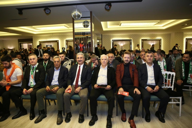 Mustafa Bozbey, Bursa Gönüllüleri ile buluştu