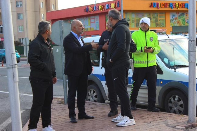 Kayserispor Başkanı Çamlı kaza yaptı