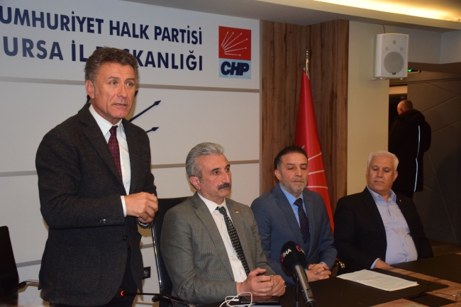 CHP Bursa'ya Gelecek Partisi'nden katılan 750 yeni üye için tören