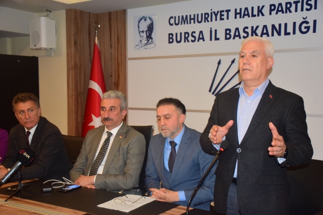 CHP Bursa'ya Gelecek Partisi'nden katılan 750 yeni üye için tören
