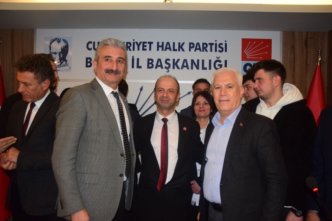 CHP Bursa'ya Gelecek Partisi'nden katılan 750 yeni üye için tören