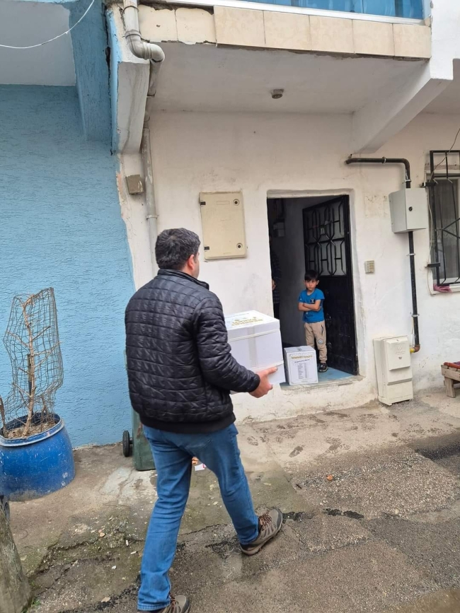 Bursa'da Yozgatlılar bereketi paylaştı