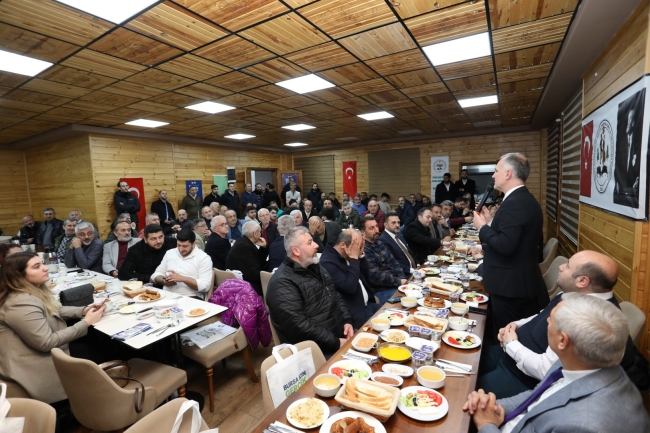 Başkan Taban saha çalışmalarını aralıksız sürdürüyor