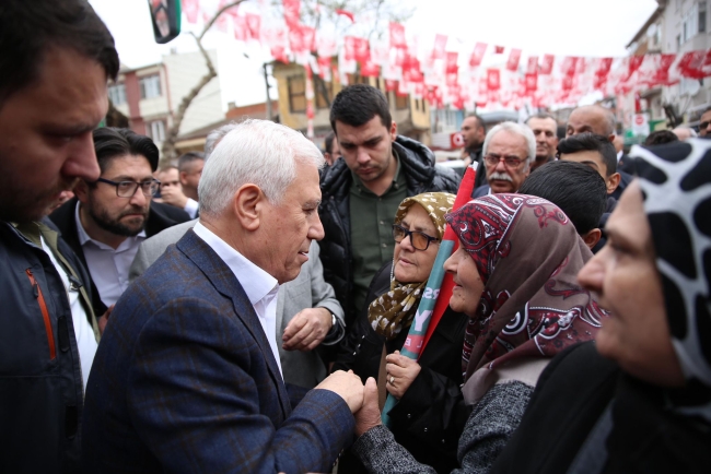 Bozbey’in halk buluşması mitinge dönüştü