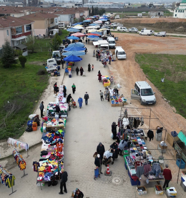İnegöl'e bir semt pazarı daha kazandırıldı