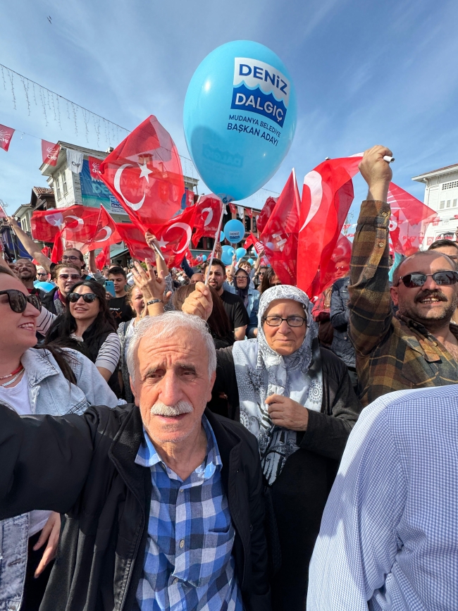 Deniz Dalgıç'tan Mudanya'ya 'Güzel Günler Göreceğiz' sözü