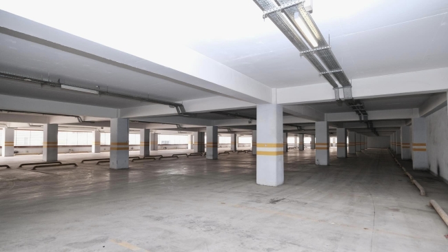 Mer-Pa kapalı otopark açıldı