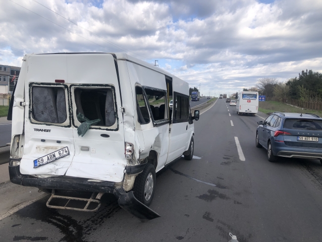 Tekirdağ'da zincirleme kaza! Çok sayıda yaralı var