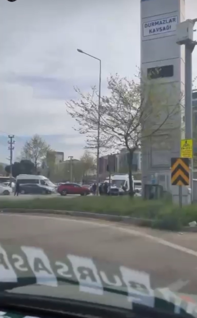 Motosiklet TOGG'a böyle çarptı