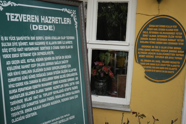 Bursa'da inanılmaz olay! Evin içinde türbe var
