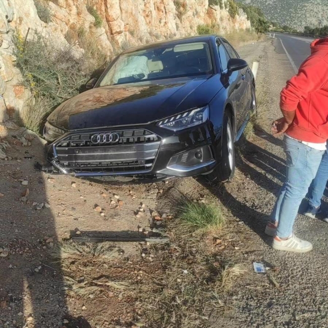 Mazbata töreni dönüşü kaza geçirdi