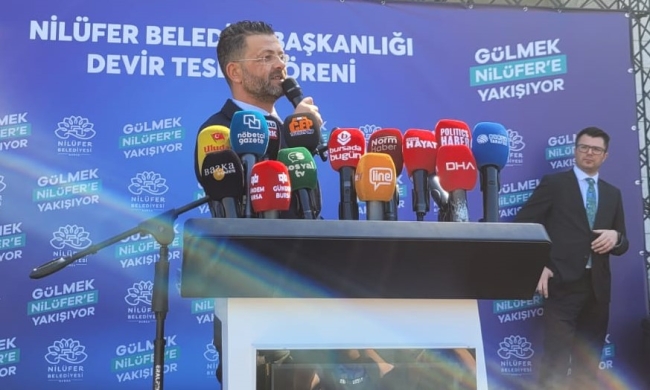 Nilüfer'de devir teslim töreni yapıldı