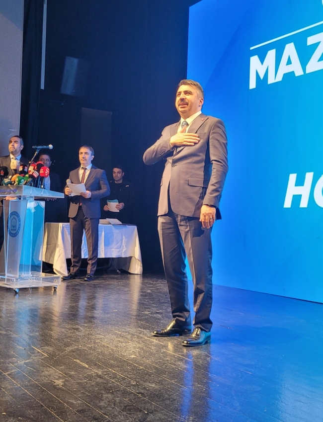Yıldırım Belediye Başkanı Oktay Yılmaz mazbatasını aldı