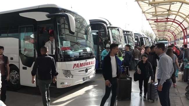 Bayrama günler kala Bursa Terminali'nde büyük yoğunluk!