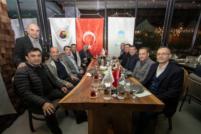 Bursa protokolü sahur sofrasında buluştu