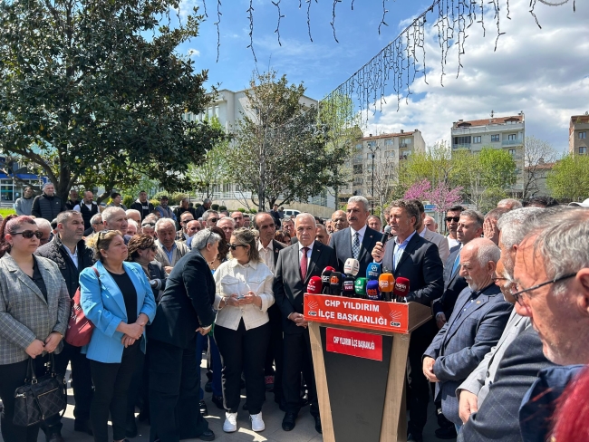 CHP Bursa'dan saldırıya ilişkin açıklama