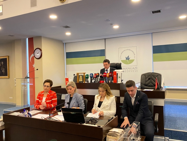 Osmangazi Belediye Meclisi yeni dönemin ilk toplantısını yaptı